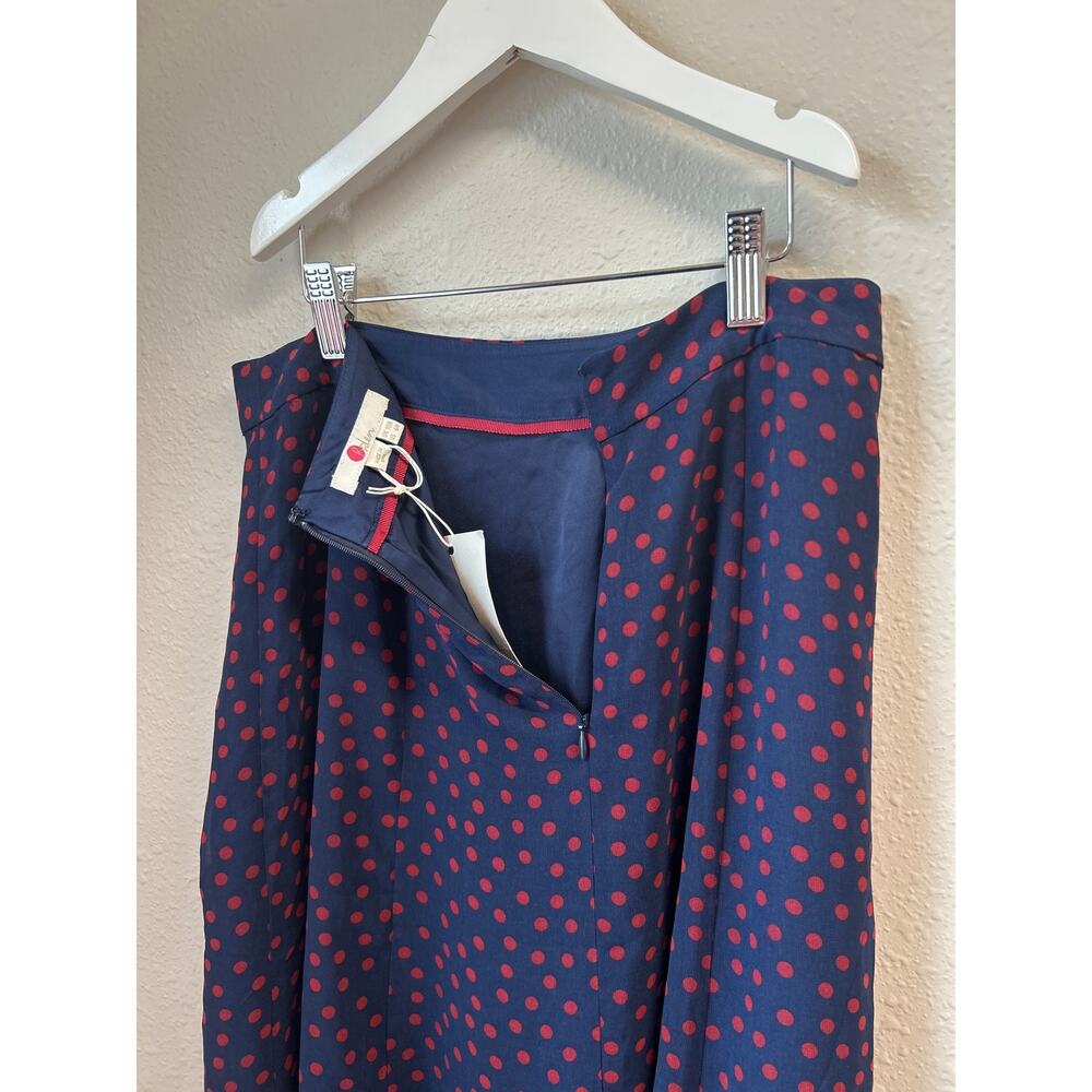 Boden Serena polka dot midi skirt Size 6R - Picture 5 of 8